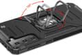 Miniatyrbilde 4 av 5: Wozinsky Wozinsky Ring Armor Armored Hybrid Deksel + Magnetisk holder for Samsung Galaxy S22+ (S22 Plus) rød