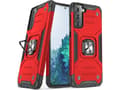 Miniatyrbilde 1 av 5: Wozinsky Wozinsky Ring Armor Armored Hybrid Deksel + Magnetisk holder for Samsung Galaxy S22+ (S22 Plus) rød