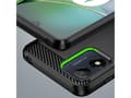 Pikkukuva 4 / 5: Hurtel Carbon Case Motorola Moto E13 joustava silikoni hiilikotelo lajitella