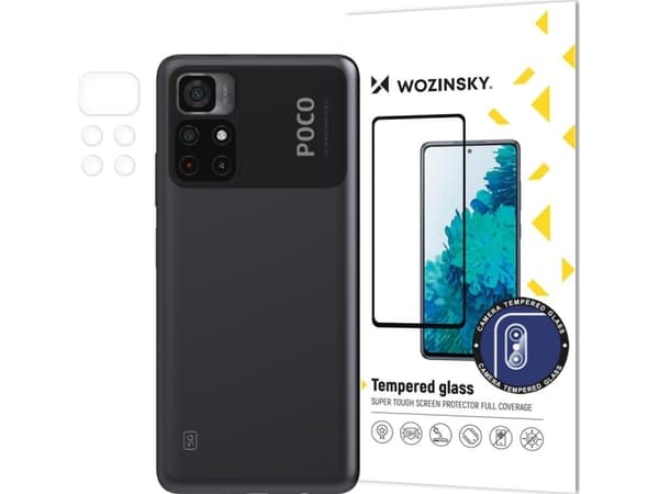 Wozinsky Pretender Kameraglas 9H härdat glas för hela kameran på Xiaomi Poco M4 Pro 5G