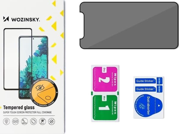 Wozinsky Wozinsky Privacy Glass karkaistu lasi iPhone 14 Pro -puhelimelle, jossa on yksityisyydensuojaus suodattimella Anti Spy