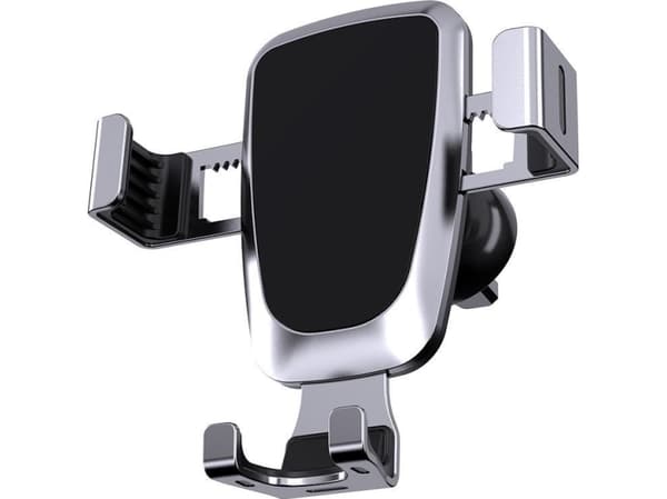 Gravity bil smarttelefonholder for luftventil sølv (YC08)