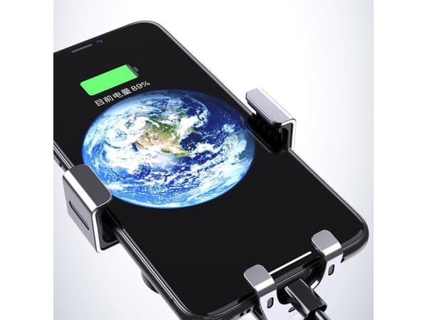 Gravity bil smarttelefonholder for luftventil svart (YC08)