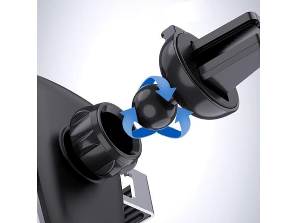 Gravity bil smarttelefonholder for luftventil svart (YC08)