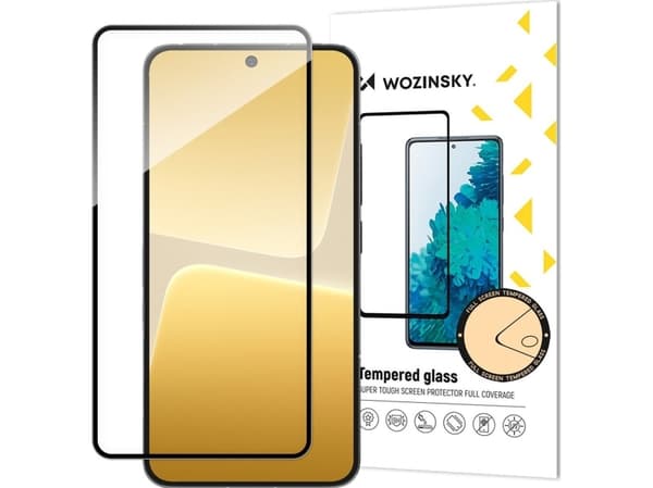 Wozinsky WOZINSKY FULL GLUE TEMPERED GLASS XIAOMI 13 9H HÄRDAT GLAS FÖR HELSKÄRM MED SVART RAM