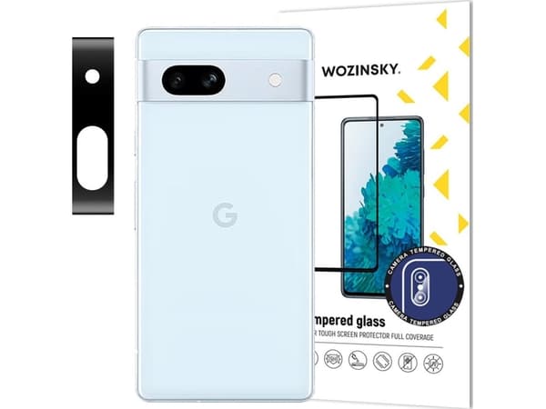 Wozinsky Wozinsky Full Camera Glass härdat glas för Google Pixel 7a kamera 9H