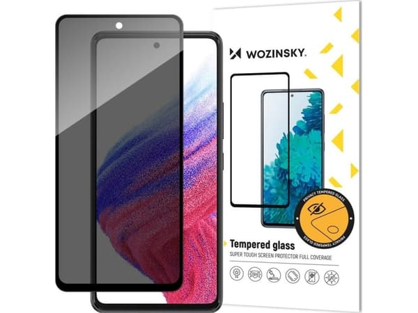 Wozinsky Wozinsky Privacy Glass herdet glass for Samsung Galaxy A53 5G med privatisering av antispionfilter