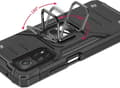 Miniatyrbilde 4 av 5: Wozinsky Wozinsky Ring Armor Armored Hybrid Deksel + Magnetisk Holder for Samsung Galaxy A72 4G Blå