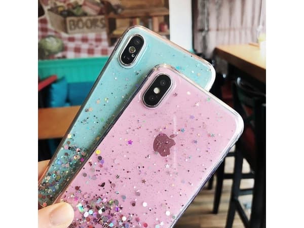 Wozinsky Wozinsky Star Glitter glitter glitter kotelo kansi Samsung Galaxy A30 sininen