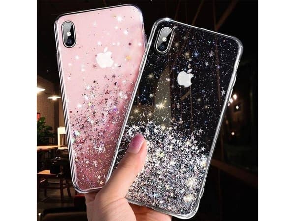 Wozinsky Wozinsky Star Glitter glitter glitter kotelo kansi Samsung Galaxy A30 sininen