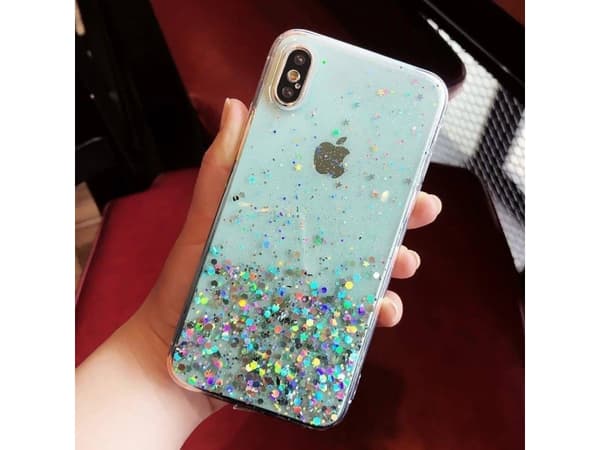 Wozinsky Wozinsky Star Glitter glitter glitter kotelo kansi Samsung Galaxy A30 sininen