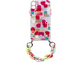 Pikkukuva 1 / 5: Hurtel Color Chain Case geeli elastinen kotelo ketju riipus ketju iPhone 8 Plus / iPhone 7 Plus monivärinen