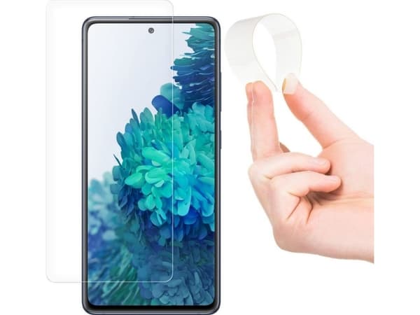 Wozinsky Wozinsky Nano Flexi Hybrid fleksibelt glassfilm herdet glass for Samsung Galaxy A72