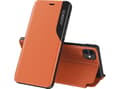 Miniatyrbilde 1 av 5: Hurtel Eco Leather View Case elegant deksel med klaff og stativfunksjon for iPhone 13 Pro Max oransje