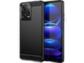 Miniatyrbild 1 av 5: Hurtel Carbon Case fodral Xiaomi Poco X5 Pro 5G / Redmi Note 12 Pro flexibel silikon kolfiberfodral sortering