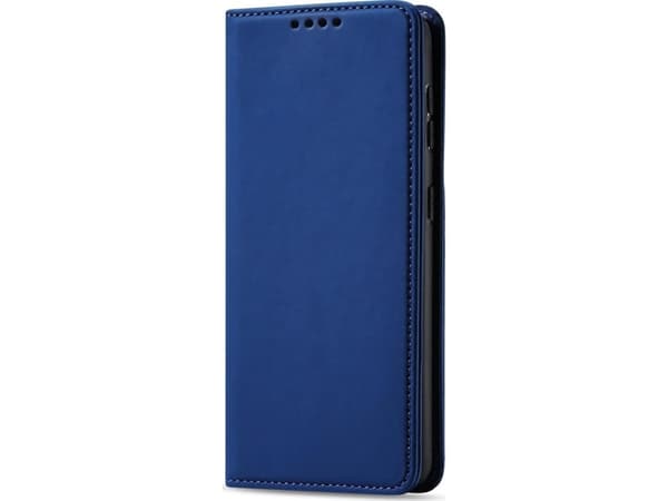 Hurtel Magnet Card Case Samsung Galaxy S22+ (S22 Plus) kortti lompakko tapauksessa kortin haltija sininen