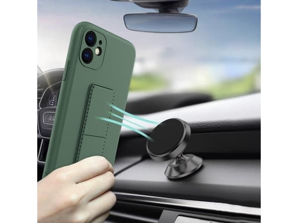 Wozinsky Wozinsky Kickstand Fodral flexibelt silikonfodral med stativ Samsung Galaxy A32 5G ljusblå