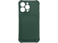 Pikkukuva 1 / 5: Hurtel Card Armor Case tapauksessa kansi Xiaomi Redmi 10X 4G / Xiaomi Redmi Note 9 kortti lompakko silikoni panssari tapauksessa Air Bag vihreä