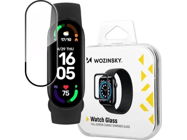 Wozinsky Wozinsky Watch Glass hybrid glass for Xiaomi Mi Band 6 svart