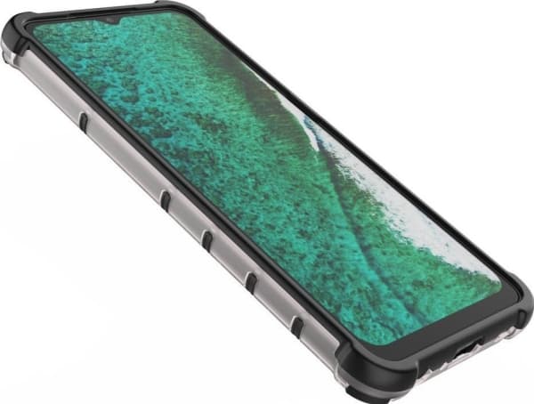 Hurtel Honeycomb pansret deksel med gelramme for Samsung Galaxy A32 5G grønn
