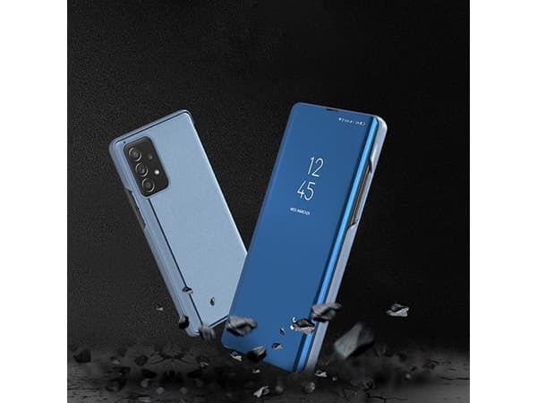Hurtel Clear View Case flip case Samsung Galaxy A33 5G musta