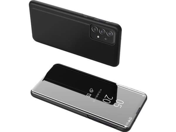 Hurtel Clear View Case flip case Samsung Galaxy A33 5G musta