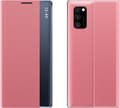 Pikkukuva 1 / 5: Uusi Sleep Case flip kansi jalusta toiminto Xiaomi Redmi Note 11T 5G / Redmi Note 11S 5G / Poco M4 Pro 5G vaaleanpunainen