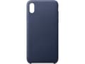 Miniatyrbilde 1 av 5: Hurtel ECO Lærveske, økologisk skinndeksel til iPhone 12 mini, marineblå