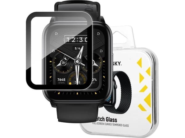 Wozinsky Wozinsky Watch Glass hybridglas för Realme Watch 2 Pro svart