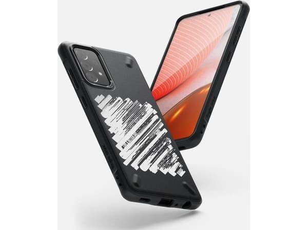 Ringke Ringke Onyx Design Slitesterk deksel til Samsung Galaxy A72 4G svart (maling) (OXSG0047)