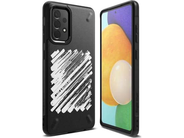 Ringke Ringke Onyx Design Slitesterk deksel til Samsung Galaxy A72 4G svart (maling) (OXSG0047)