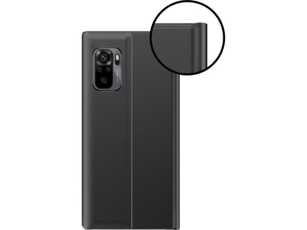 Hurtel Sleep Case älykäs flip cover kotelo Xiaomi Redmi K40 Pro+ / K40 Pro / K40 / Poco F3 vaaleanpunainen