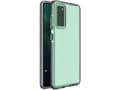 Miniatyrbild 1 av 5: Hurtel Spring Case geléfodral med färgad ram för Samsung Galaxy A72 4G svart