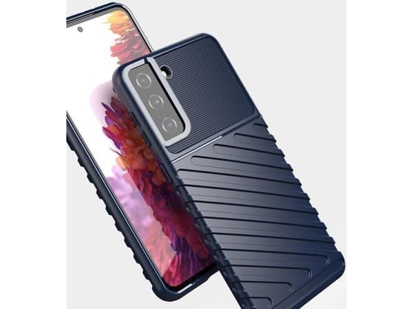 Hurtel Thunder Case fleksibelt pansret deksel til Samsung Galaxy S22+ (S22 Plus) blå