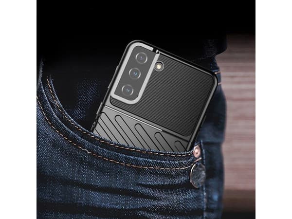 Hurtel Thunder Case fleksibelt pansret deksel til Samsung Galaxy S22+ (S22 Plus) blå