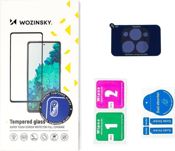 Wozinsky Wozinsky Full Camera Glass 9H herdet glass for hele kameraet til Xiaomi Redmi Note 11