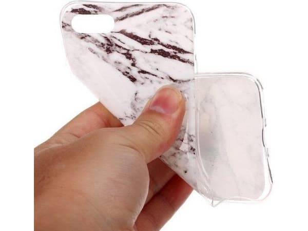 Wozinsky Wozinsky Marble Gel Deksel Marmor Samsung Galaxy A42 5G hvit