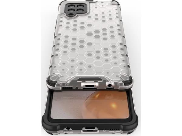 Hurtel Honeycomb panssaroitu kotelo geelikehyksellä Samsung Galaxy A42 5G vihreä