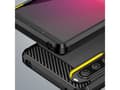 Miniatyrbilde 4 av 5: Hurtel Carbon Case Case for Sony Xperia 10 V fleksibelt silikon Carbon Cover sort