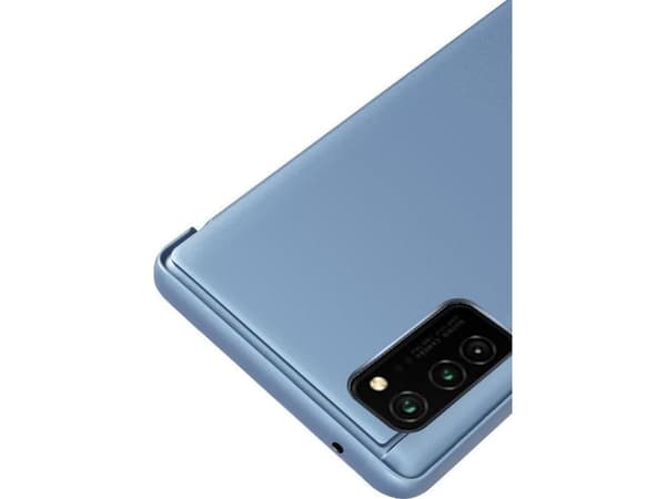 Hurtel Clear View Case flip-deksel til Samsung Galaxy A03s (166.5) rosa