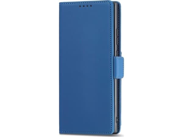 Hurtel Magnet Card Case Case for Samsung Galaxy S22 Ultra Cover Card Wallet Card Stand Blå