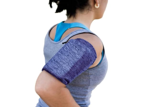 Hurtel ARMBÅND FOR LØPING | ARMBÅND FOR TELEFON S, MARINEBLÅ