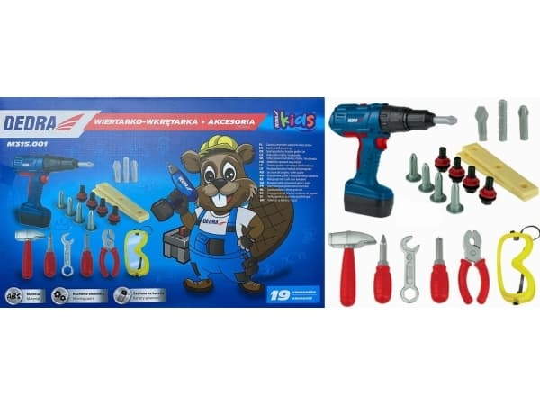 Dedra Toys akkutyökalu ruuvimeisseli Dedra