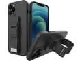 Miniatyrbild 1 av 5: Hurtel Rope case gel case med nyckelband kedja väska nyckelband iPhone 12 svart