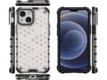 Miniatyrbilde 4 av 5: Hurtel Honeycomb-deksel, pansret deksel med gelramme, iPhone 13 mini, gjennomsiktig