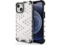 Miniatyrbilde 1 av 5: Hurtel Honeycomb-deksel, pansret deksel med gelramme, iPhone 13 mini, gjennomsiktig
