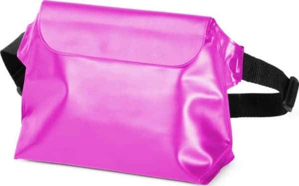 Vanntett PVC midjeveske - rosa