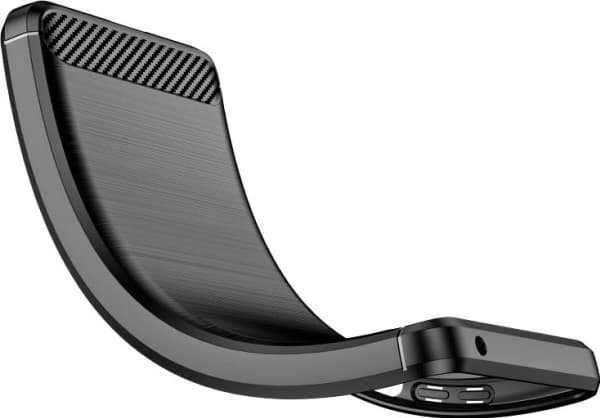 Hurtel Carbon Case fleksibelt deksel for OnePlus Nord 2 5G svart