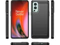 Miniatyrbilde 2 av 5: Hurtel Carbon Case fleksibelt deksel for OnePlus Nord 2 5G svart