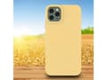 Pikkukuva 4 / 5: Hurtel Eco Case tapauksessa iPhone 11 Pro silikoni puhelimen tapauksessa keltainen
